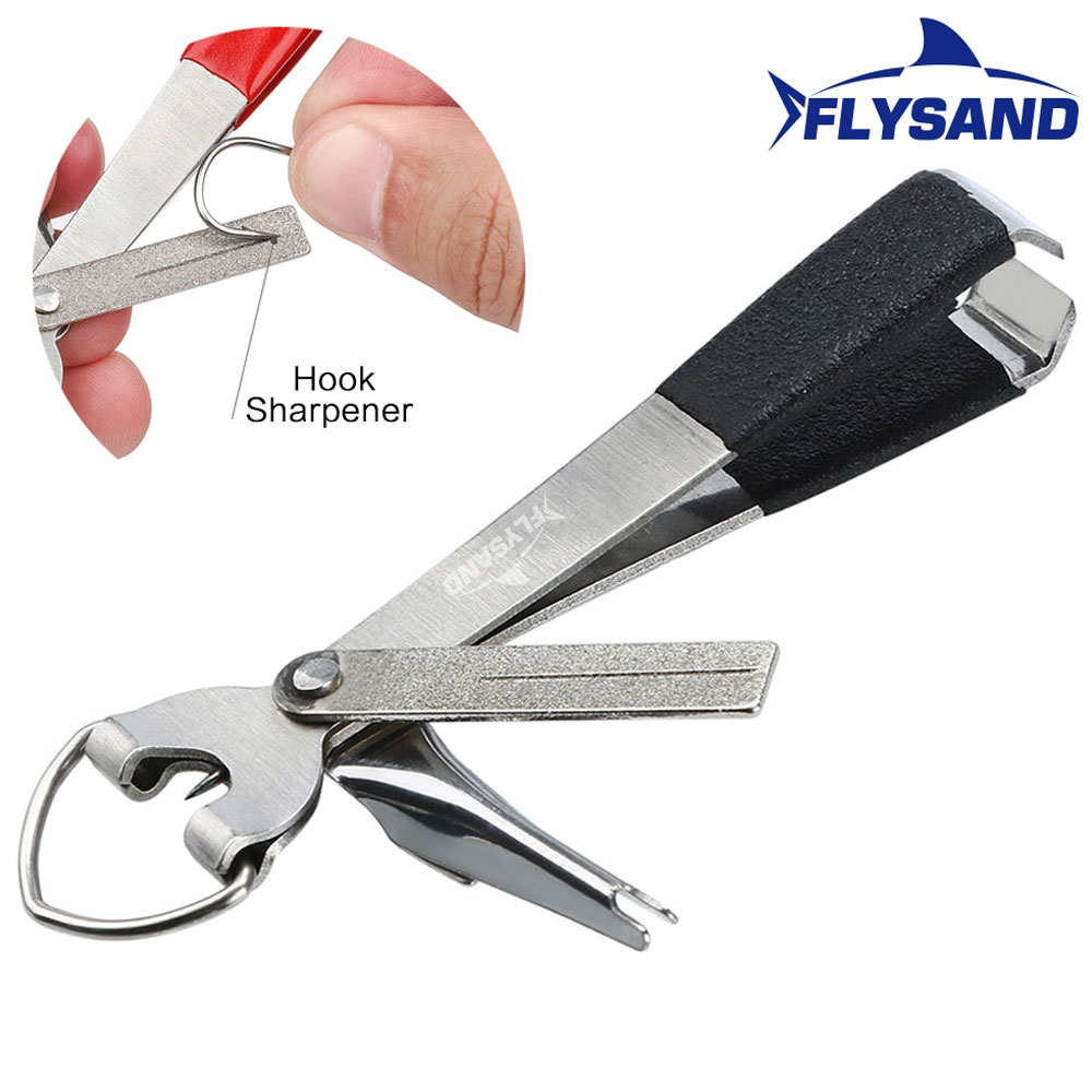 FLYSAND 4-in-1 Quick Tie Nail  - Fishing Hook Sharpener บทวิจารณ์และราคา