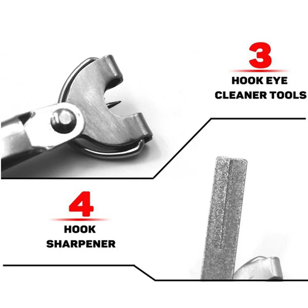 FLYSAND 4-in-1 Quick Tie Nail  - Fishing Hook Sharpener บทวิจารณ์และราคา