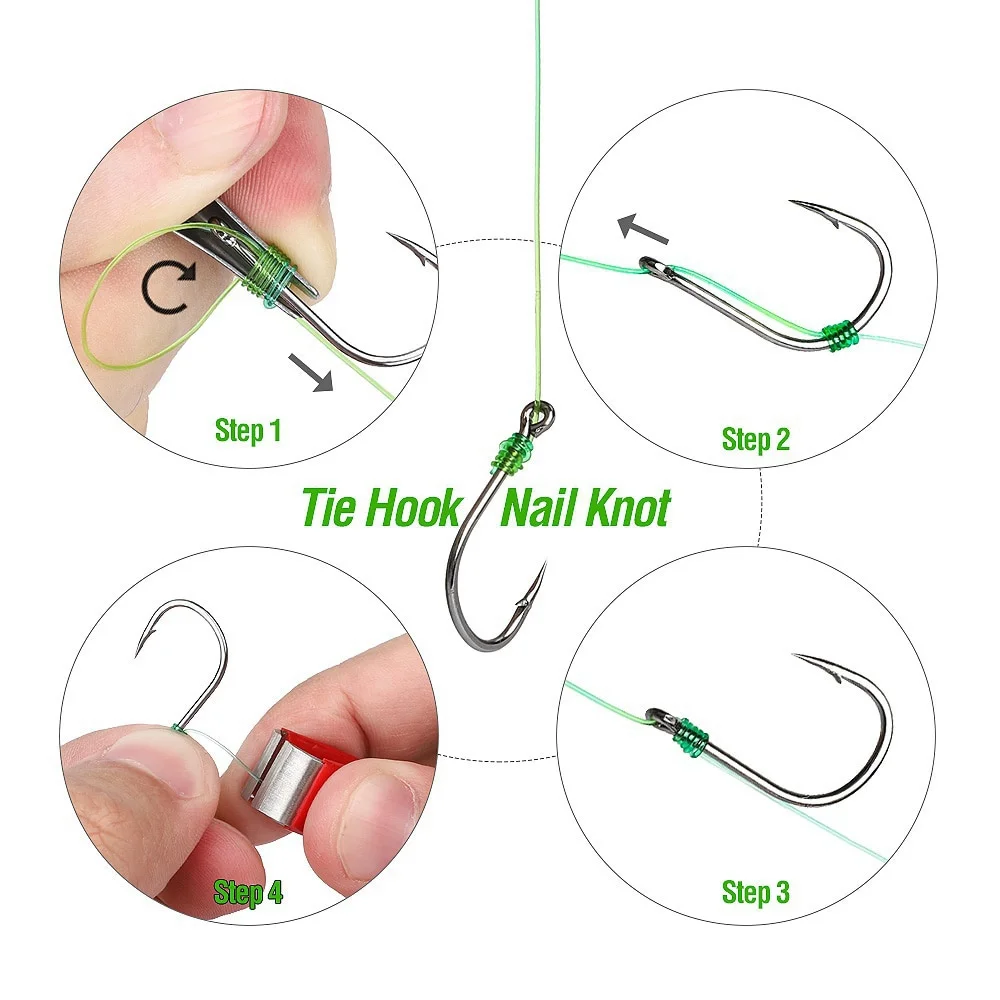 FLYSAND 4-in-1 Quick Tie Nail  - Fishing Hook Sharpener บทวิจารณ์และราคา