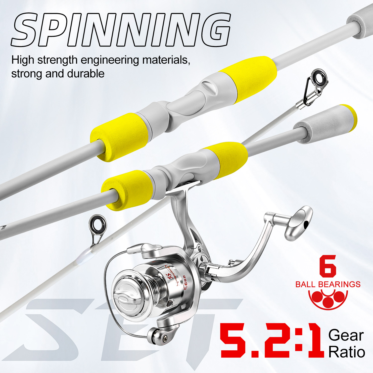 Sougayilang 2section Spinning  - Fishing Line Spooler avaliação e preço