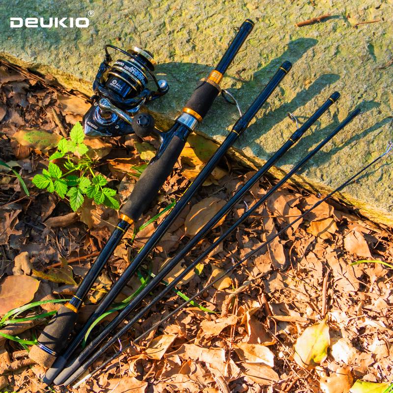 DEUKIO Fishing Rod Reel Combo  - Fishing Line Spooler avaliação e preço