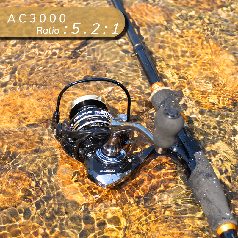 DEUKIO Fishing Rod Reel Combo  - Fishing Line Spooler avaliação e preço