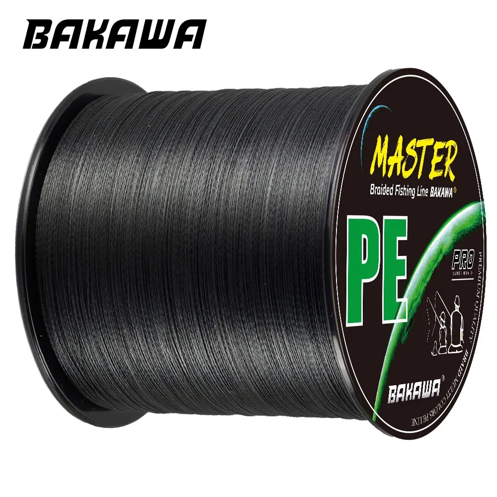 BAKAWA 4 Strands Braided PE Fi - Copolymer Line avaliação e preço