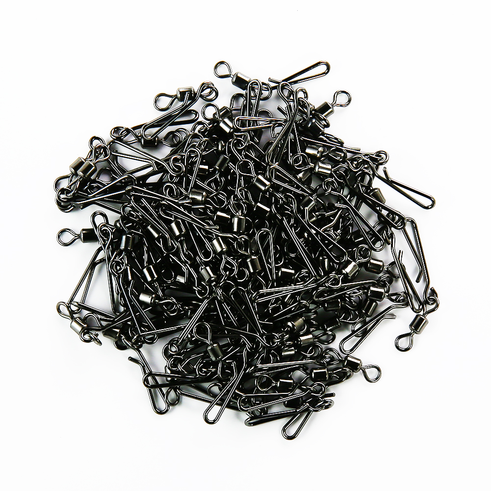 50pcs Box Rolling Swivel With  - Fishing Line Box avaliação e preço