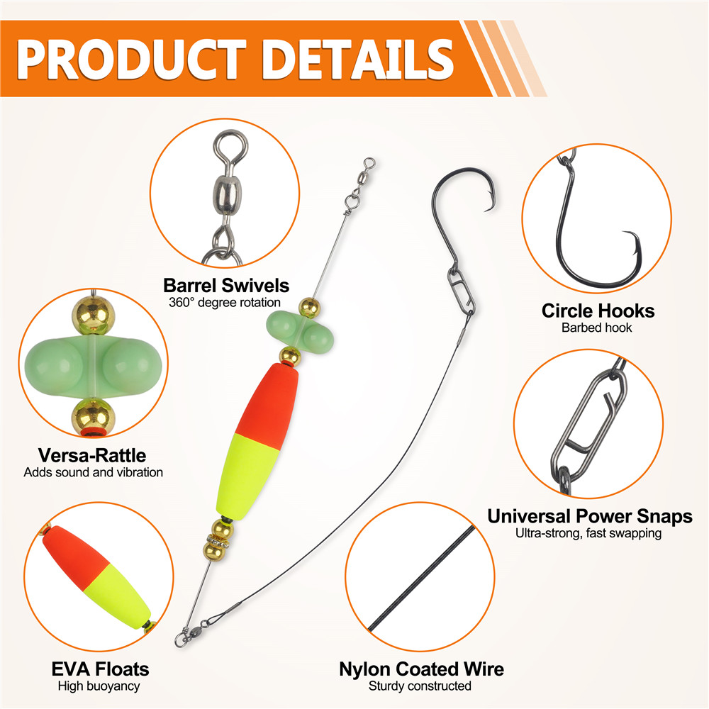 2pcs Catfish hooks with Peg Fl - Fishing Hook Circle บทวิจารณ์และราคา
